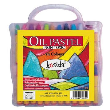 Kosida 24 Renk Yağlı Pastel Boya
