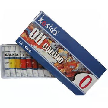 Kosida KKTO-O1212 12 Renk 12 ml Tüp Yağlıboya
