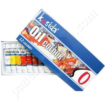 Kosida KKTO-O1212 12 Renk 12 ml Tüp Yağlıboya