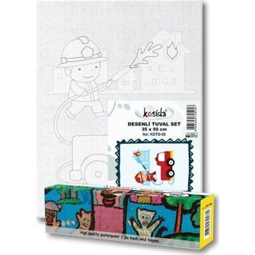 Kosida No:05 Desenli Tuval Set