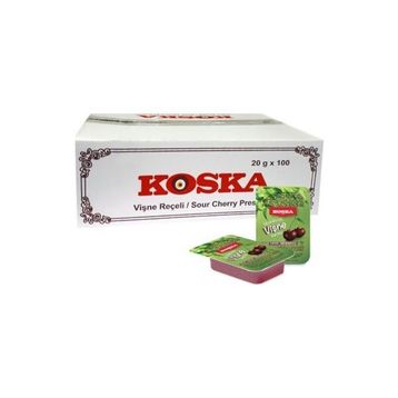 Koska 20 gr Vişne Piknik Reçeli (100 adet)