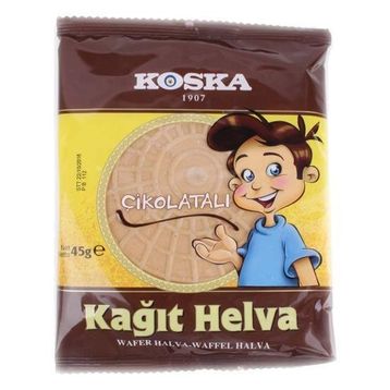 Koska Kakaolu 45 gr Kağıt Helva