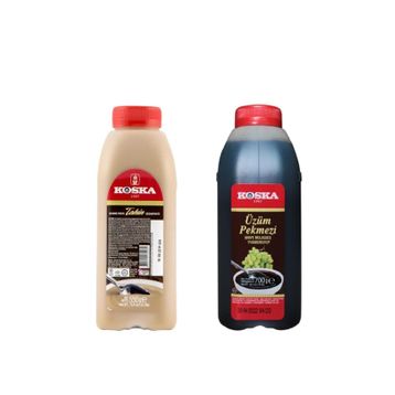 Koska Tahin 550 gr + Üzüm Pekmezi 700 gr