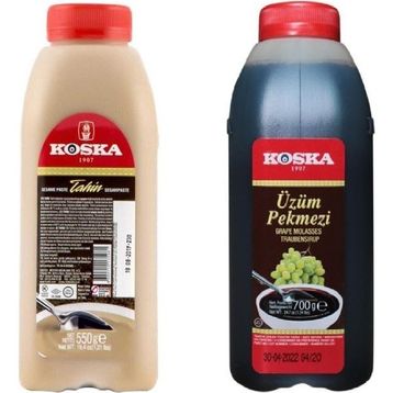Koska Tahin 550 gr + Üzüm Pekmezi 700 gr