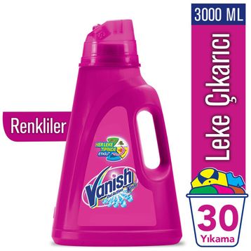 Kosla Vanish Oxi Action 3000 ml Tüm Lekelere Etkili Leke Çıkarıcı