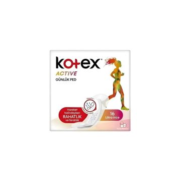 Kotex Active 2x16'lı Uzun Hijyenik Ped