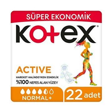 Kotex Active Normal 22'li Ped