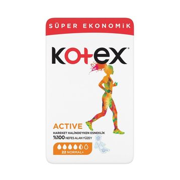 Kotex Active Quadro Normal 22'li Hijyenik Ped