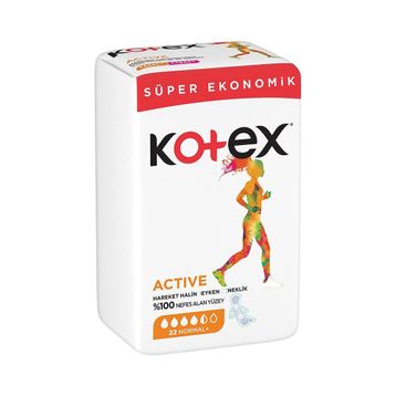 Kotex Active Quadro Normal 22'li Hijyenik Ped