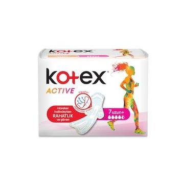 Kotex Active Single Uzun 7'li Uzun Ped