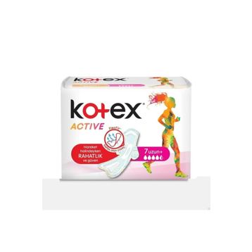 Kotex Active Single Uzun 7'li Uzun Ped