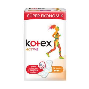 Kotex Active Süper Ekonomik Normal 24'lü Ped