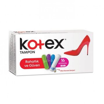 Kotex Active Tampon Normal 16'lı Ped
