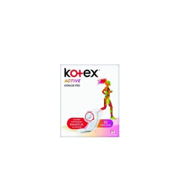 Kotex Aktive Günlük 32'li Ped