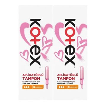 Kotex Aplikatörlü Normal 16'lı Tampon