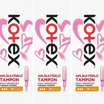 Kotex Aplikatörlü Normal 40'lı Tampon