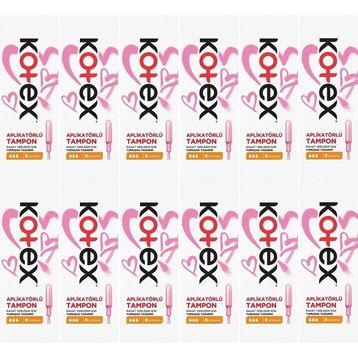 Kotex Aplikatörlü Normal 96'lı Tampon
