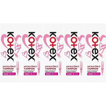 Kotex Aplikatörlü Süper 40'lı Tampon