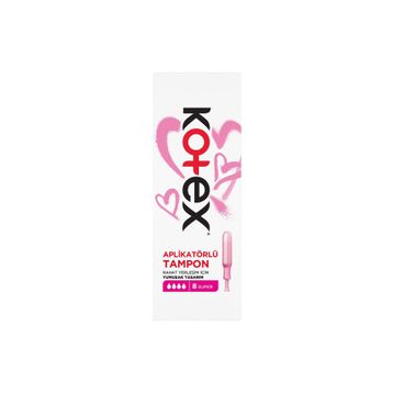 Kotex Aplikatörlü Süper 8'li Tampon