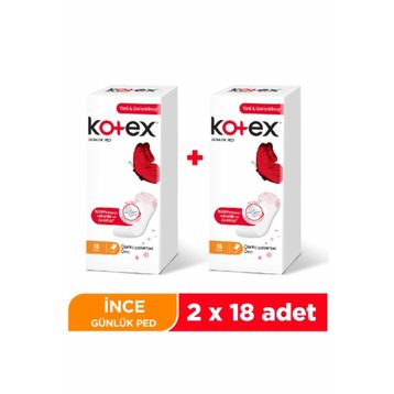 Kotex İnce Parfümlü 18 Günlük Ped