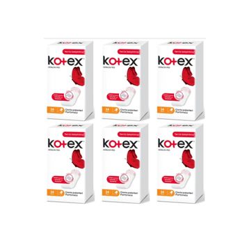 Kotex İnce Parfümsüz 6x34 Günlük Ped