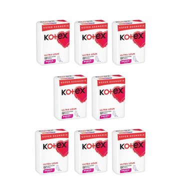 Kotex KTX9990018 Ultra Süper Ekonomik Uzun 8x18 Adet Hijyenik Ped