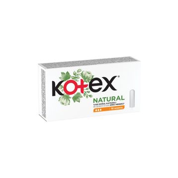Kotex Natural 16'lı Normal Tampon