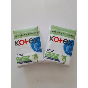 Kotex Natural Gece 14x2 28 Adet Ped