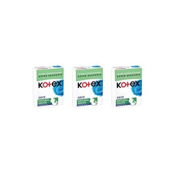 Kotex Natural Gece 14x3 42 Adet Ped