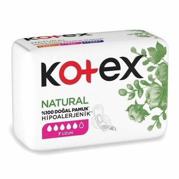 Kotex Natural Single Uzun 7'li Ped