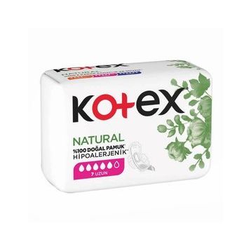 Kotex Natural Single Uzun 7'li Ped