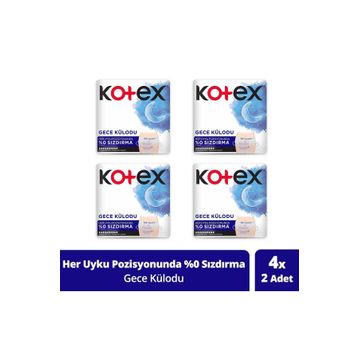 Kotex Regl 4x2 Adet Gece Külodu