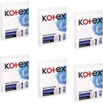 Kotex Regl 6x2 Adet Gece Külodu