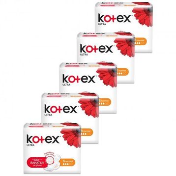 Kotex Ultra 8'li Normal 5 Adet Ped