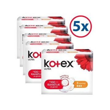 Kotex Ultra 8'li Normal 5 Adet Ped