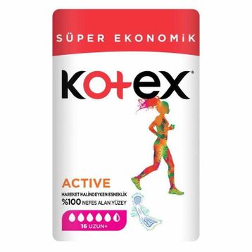 Kotex Ultra Active Uzun 16'lı Ped