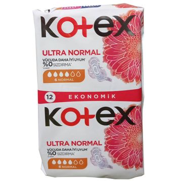 Kotex Ultra Normal 12'li Hijyenik Ped