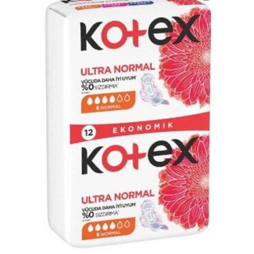 Kotex Ultra Normal 12'li Hijyenik Ped