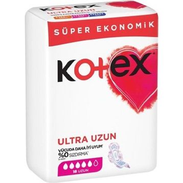 Kotex Ultra Quadro Super 18'li Ped