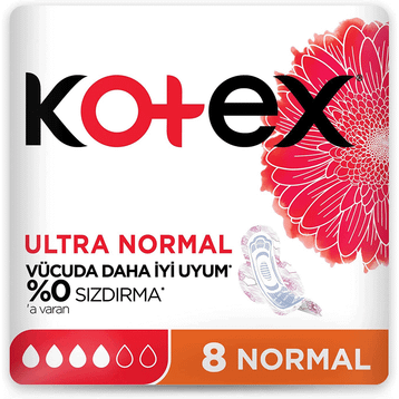 Kotex Ultra Single Normal 8'li Ped