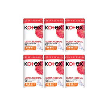 Kotex Ultra Süper Ekonomik Paket Normal 6x24 Ped