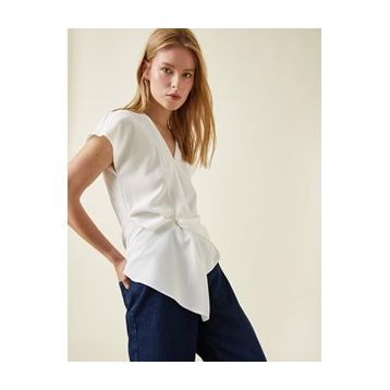 Koton 0KAF60097GWC05 Desenli Kadın Blouse
