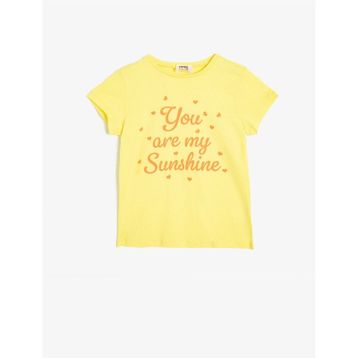 Koton 0YAM11252CK01V Yazili Baskili Erkek T-Shirt