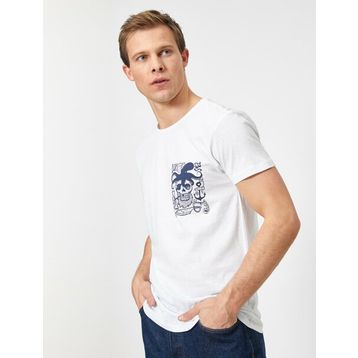 Koton 0YAM11802LK000 Atatürk Baskılı Erkek T-Shirt