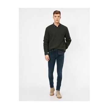 Koton 0YAM43573MD Michael Skinny Fit Jean Erkek Pantolon
