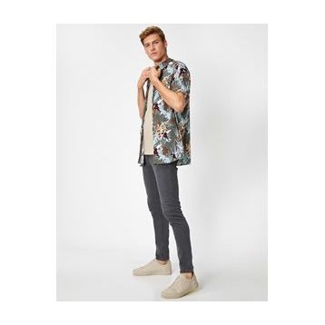 Koton 0YAM43573MD Michael Skinny Fit Jean Erkek Pantolon