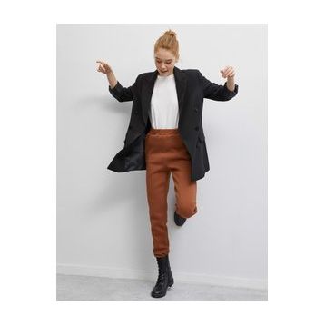 Koton 1KAK48569CK Kahverengi Sweat Kadın Bottoms