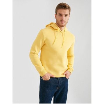Koton 1KAM75593LK Sarı Erkek Sweatshirt