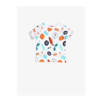Koton 1YMB18062ZK Erkek Bebek T-shirt