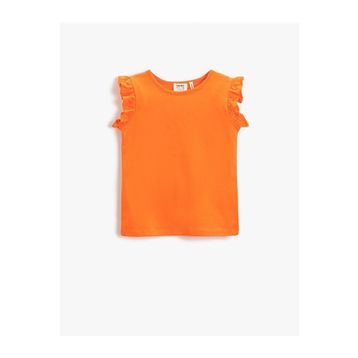 Koton 2Skg10023Ak Turuncu Kız Çocuk T-Shirt